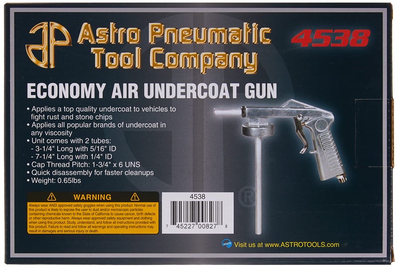 Astro Pneumatic Tool أداة أسترو نيوماتيك 4538 بندقية طلاء تحتية اقتصادية للهواء - Image 5