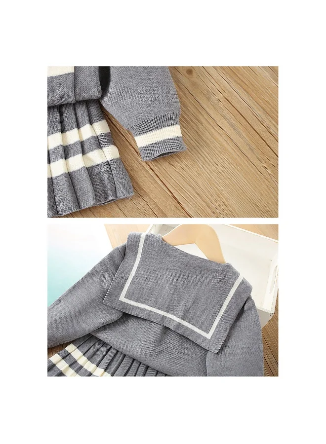 LITTLE SURPRISE BOX Sailor Knit Dress