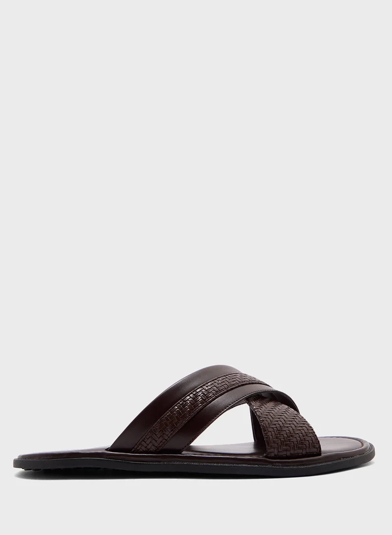 Cross Strap Sandal