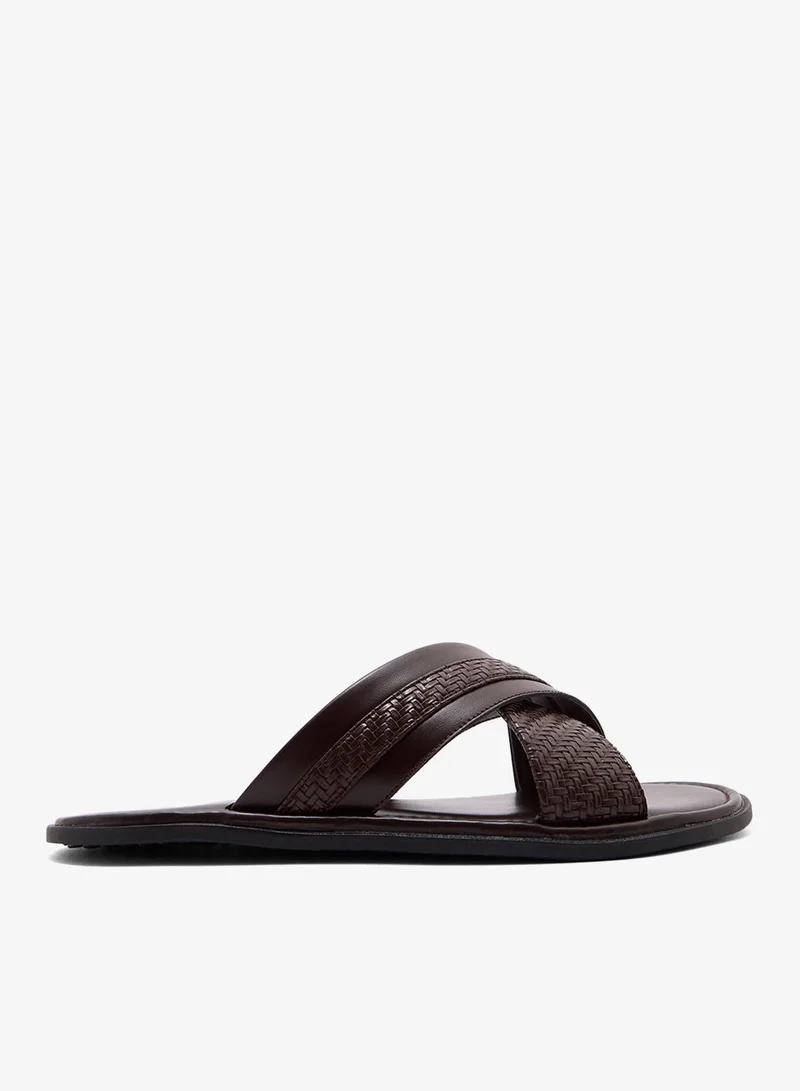 Robert Wood Cross Strap Sandal