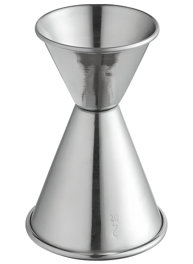 OCSParts OCS Parts Stain Steel Classic Jigger | 1 Ounce - 2 Ounce | Double Sided Jiggers for Drink Mixing | Dishwasher Safe - Image 1