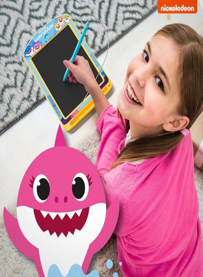 Lollipop - Drawing Tablet for Kids - Baby Shark Rainbow LCD Doodle Pad +3 with Stylus, Baby Drawing Board for Travel - Color Writing Tablet, Educational Electronic Learning Toy - Image 5