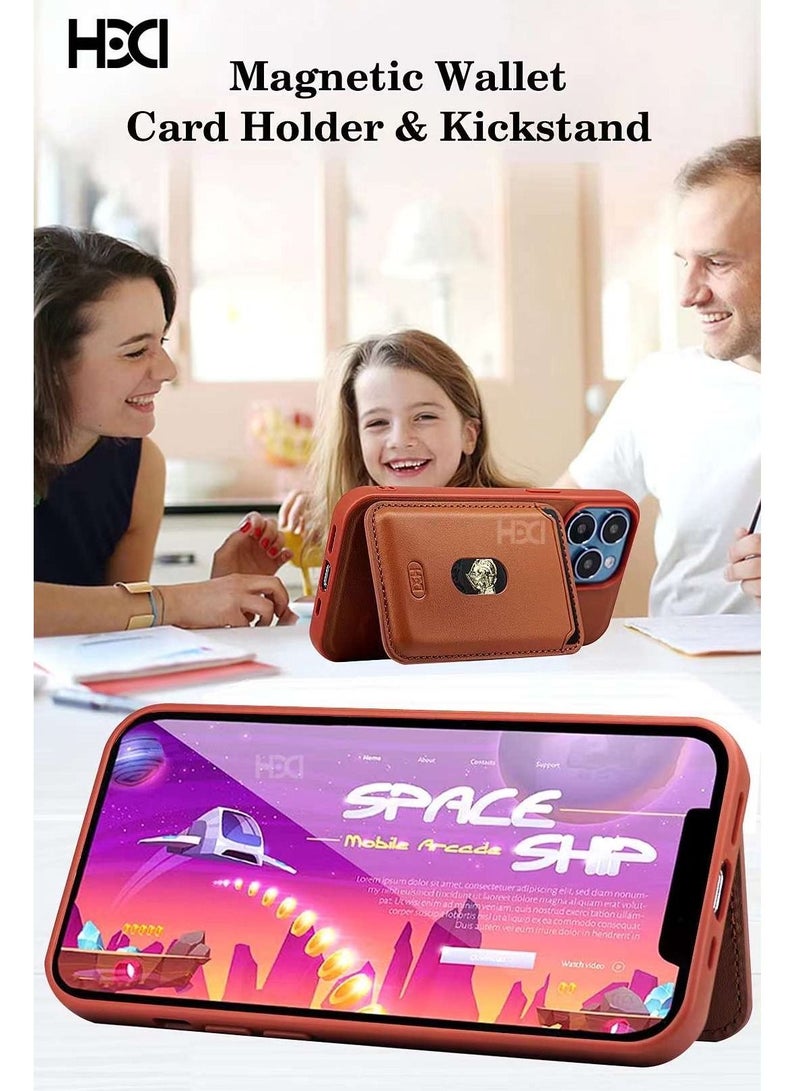 HDD iPhone 14 Pro Max Back Case with Wallet Card Holder and Kickstand - Image 3