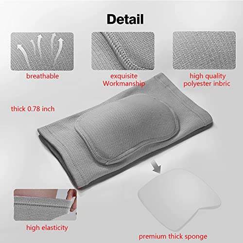 RYBTB Volleyball Knee Pads for Women, Men, Youth, Girls, Kids, Knee Brace for Volleyball Basketball Football Dance Yoga Tennis Running Cycling Workout Climbing Wrestling - Image 3