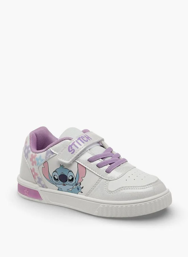 ديزني Girls Hook & Loop Ankle Sneakers