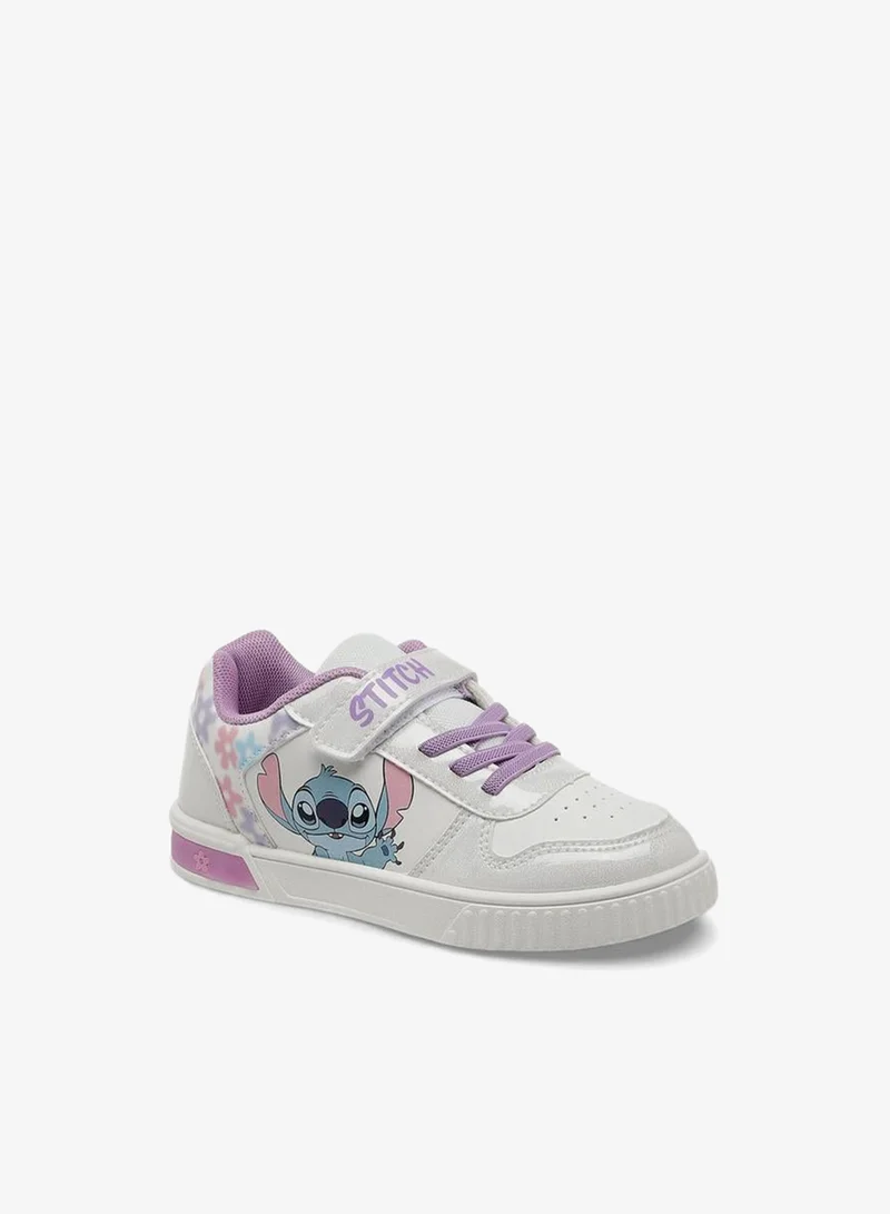 ديزني Girls Hook & Loop Ankle Sneakers