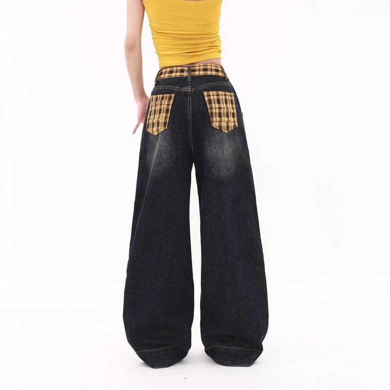 Unisex Casual Daily Denim Jeans - Image 4