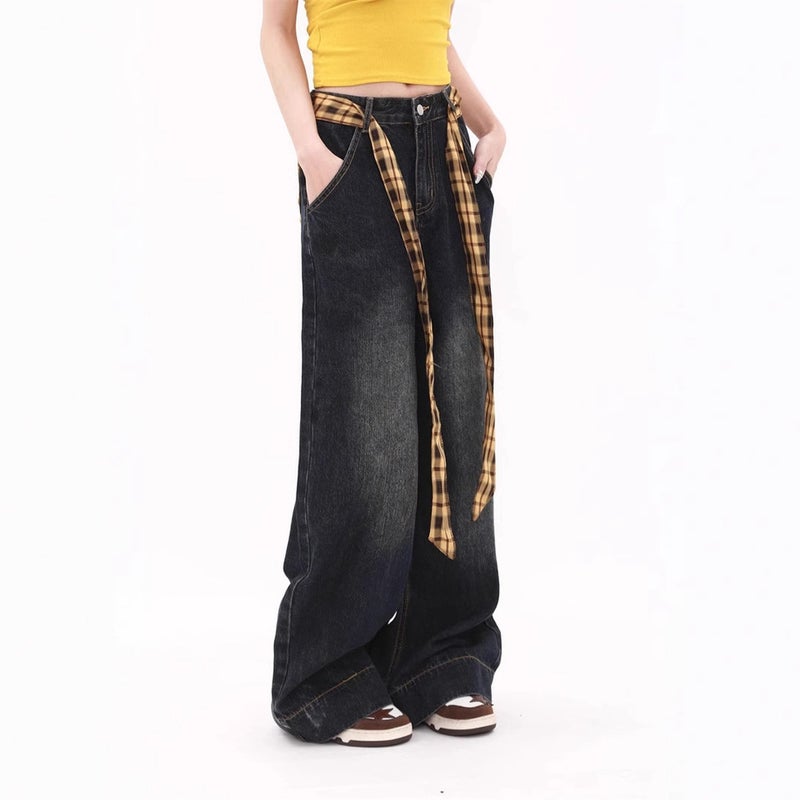 Unisex Casual Daily Denim Jeans - Image 3