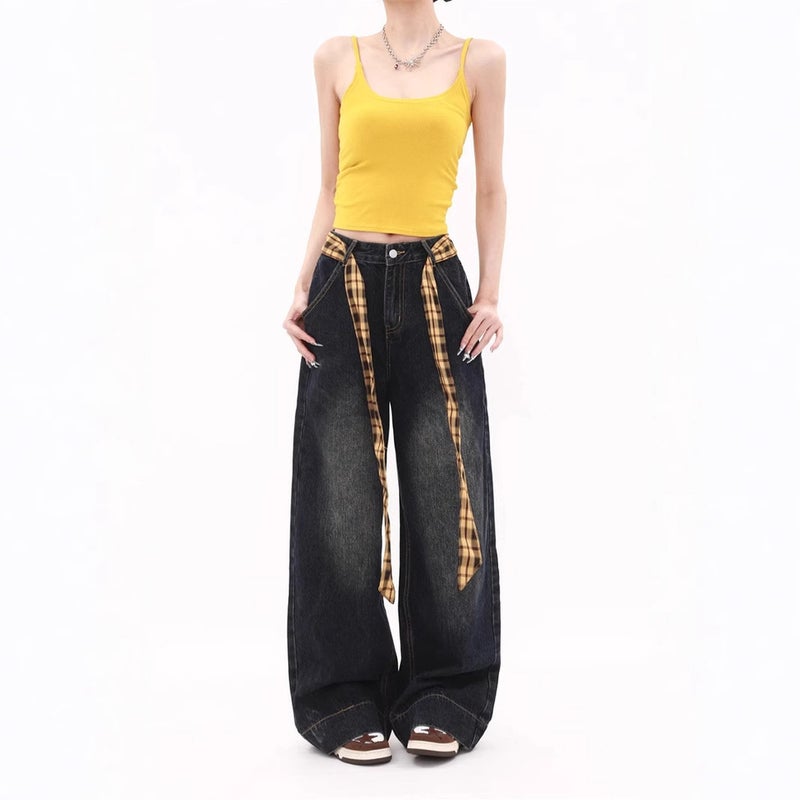 Unisex Casual Daily Denim Jeans - Image 1