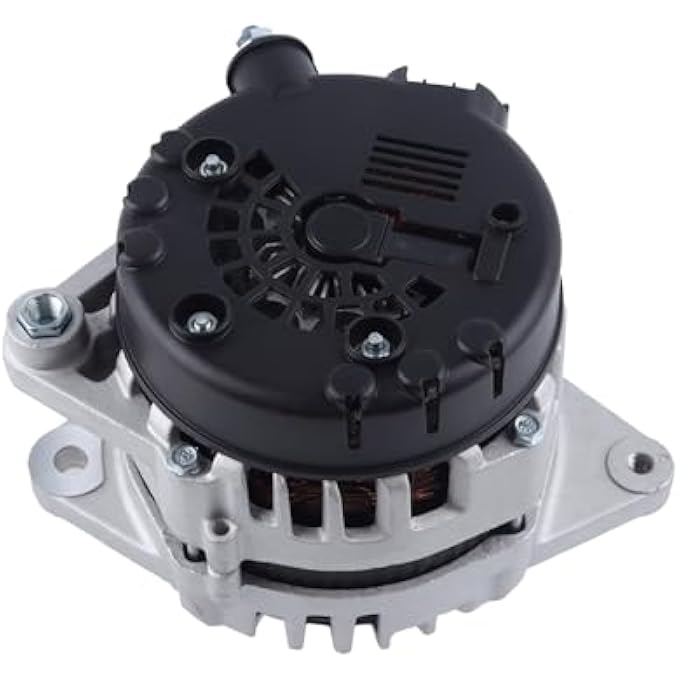 FEIDKS Alternator Compatible with Kia Soul 2017-2019, Rio 2018-2019, Seltos 2021 & Hyundai Accent 2018-2019, 1.6L, 12V 130A 6-Groove Clutch Pulley Clockwise Replace# 2626125 373002B970 - Image 5