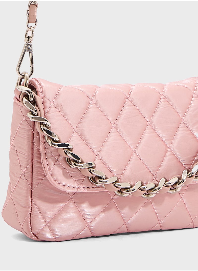 ELLA Quilted Crossbody Bag  - Image 4