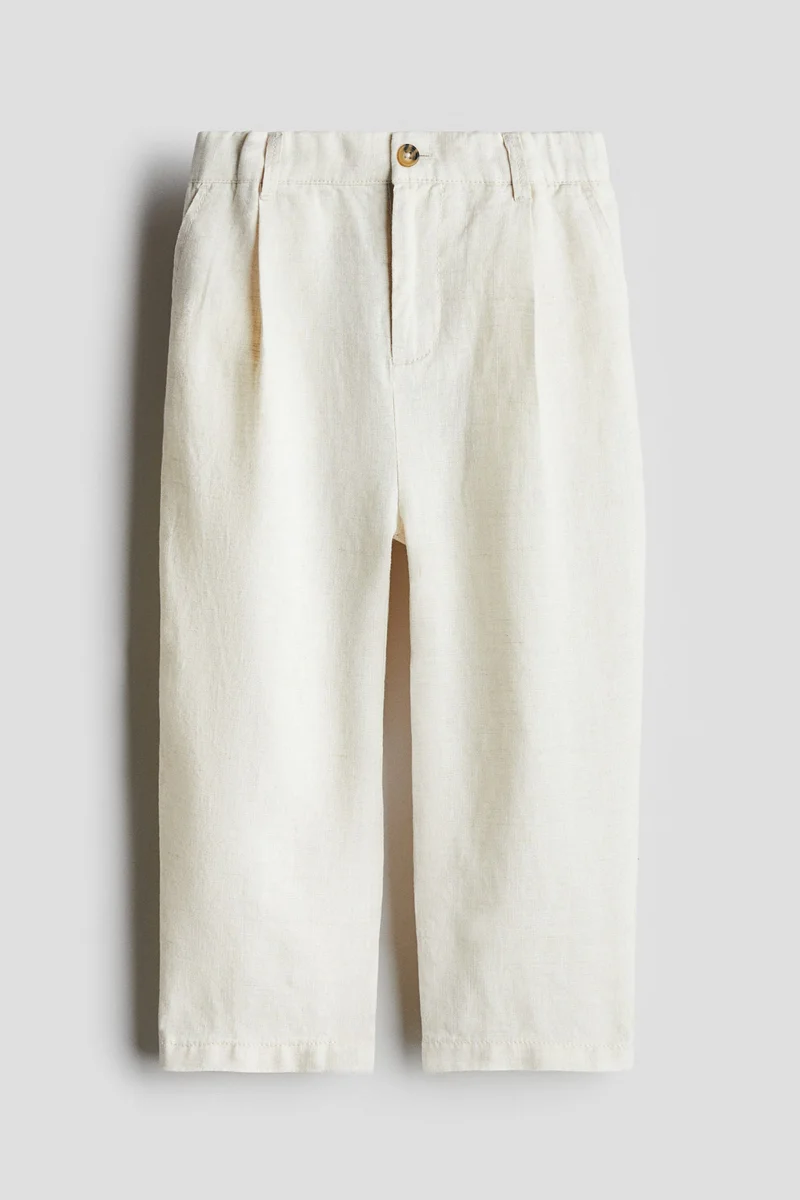 H&M Loose-fit linen trousers
