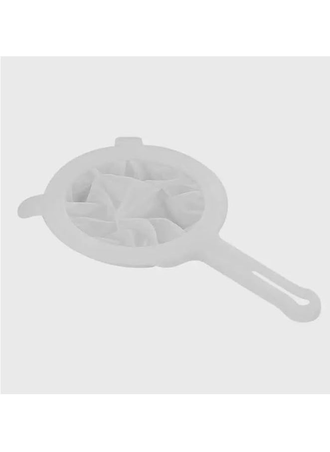 Spaceshoop Sieve filter, filter nylon sieve, fine mesh, food sieve filter, fine mesh filter, nylon strainer, suitable for juice, milk, soy milk, coffee, wine, tea, soup (1pc)  - Image 1