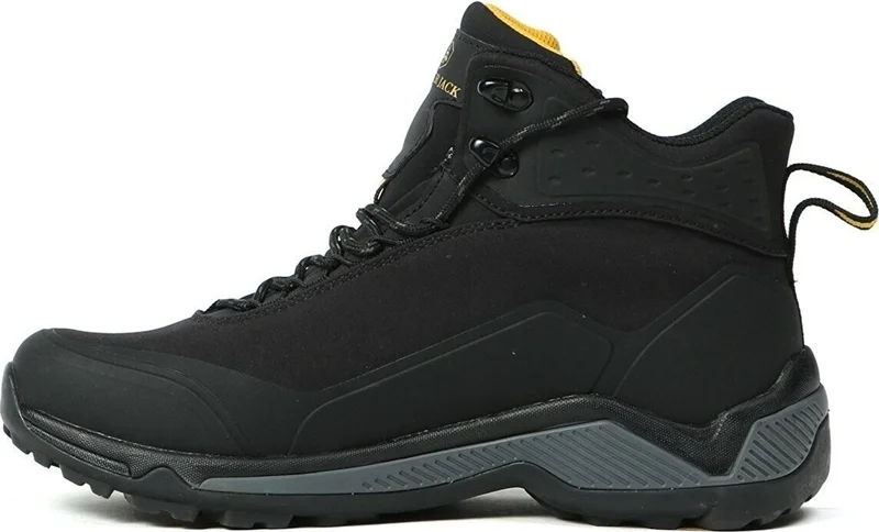 هامر جاك Bond 21664 Men's Waterproof Sports Boots Black Yellow V4