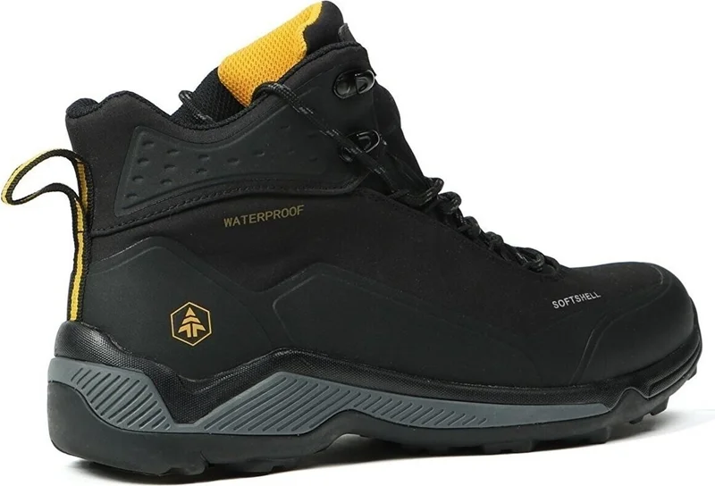 هامر جاك Bond 21664 Men's Waterproof Sports Boots Black Yellow V4