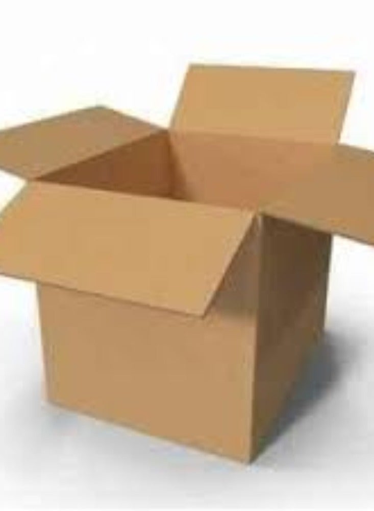 KNP KNP Brown Carton Box 60x60x80cm is a large and sturdy packaging option suitable for a variety of uses.  - Image 2