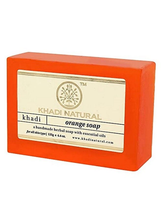 Khadi Natural - Orange Soap (Pack Of 3) - Image 1