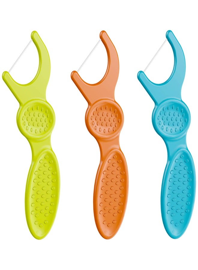 بلاكرز خيوط تنظيف الأسنان للأطفال من بلاكرز - 75 خيطًا بمقبض مزدوج يناسب مختلف الأعمار - Image 4