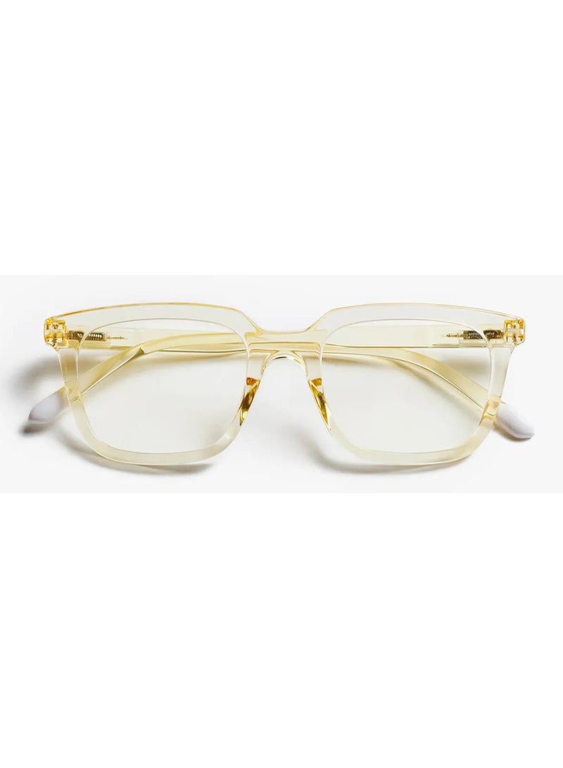 BARNER Holly Glossy Quartz - Rectangular Glasses - Image 1