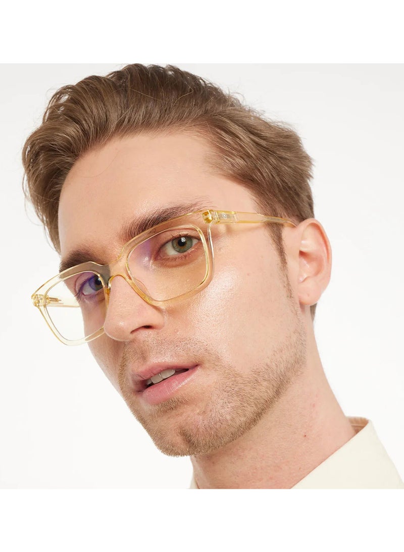 BARNER Holly Glossy Quartz - Rectangular Glasses - Image 2