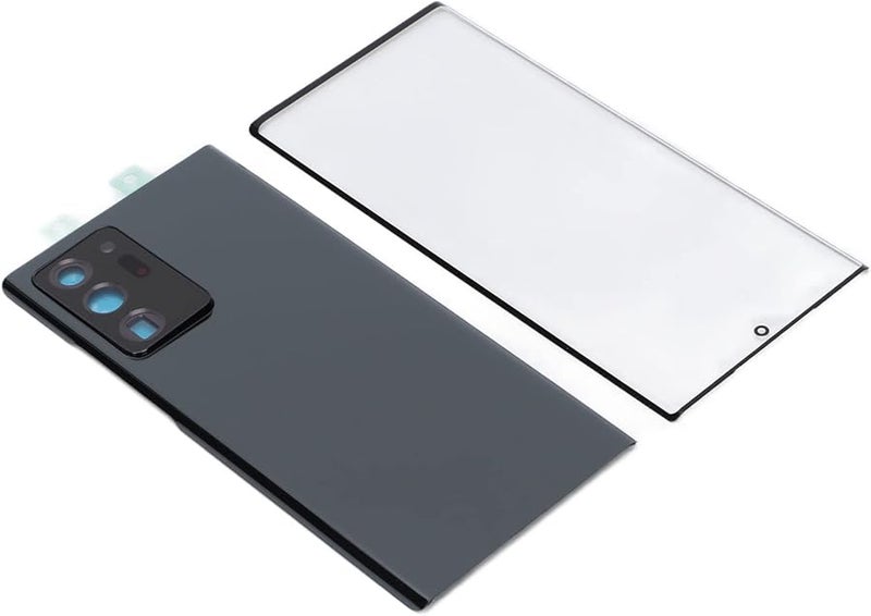 Keenso Note 20 Ultra 5G Back Glass Cover Set Black with Front Lens Glass Tools for DIY Installation - Image 5