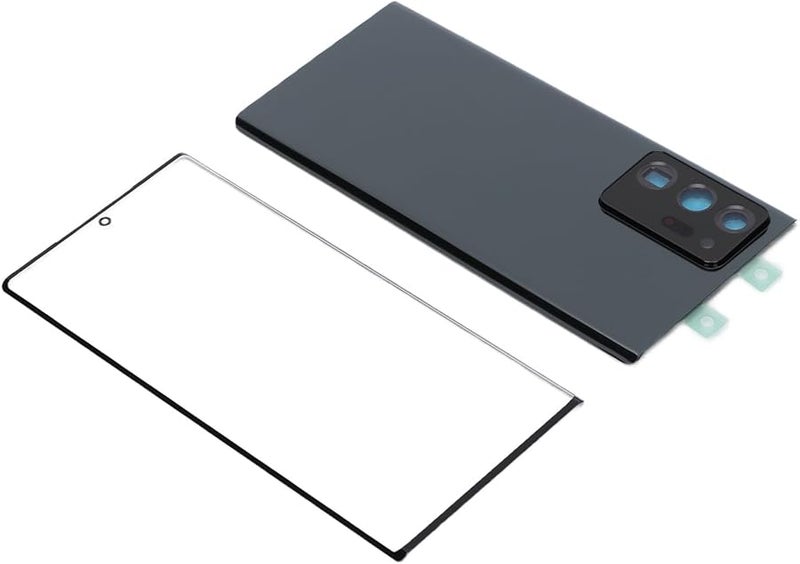 Keenso Note 20 Ultra 5G Back Glass Cover Set Black with Front Lens Glass Tools for DIY Installation - Image 3