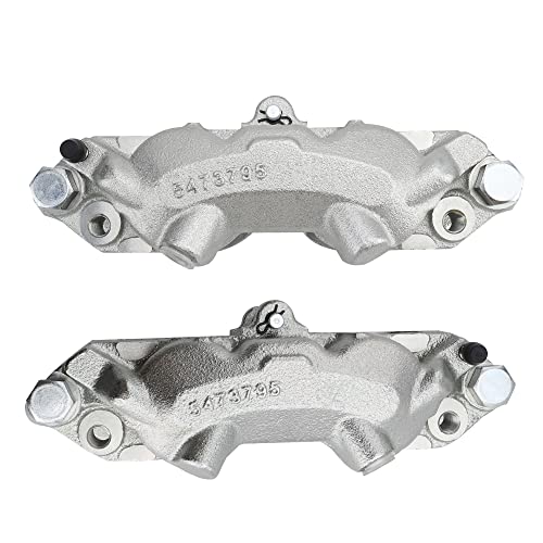 DRIVESTAR درايفستار 187016 187017 مكابح أمامية، 1965-1982 لسيارة شيفروليه كورفيت، زوج جديد من الأقراص الأمامية - Image 3