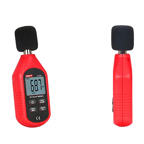UNI-T UT353BT Decibel Meter, Sound Level Meter Range 30-130 dB Accuracy 1.5dB Noise Meter with Large LCD Screen Display, MAX/MIN, Data Hold, Use for Home, Noisy Neighbor, Factory - Image 5