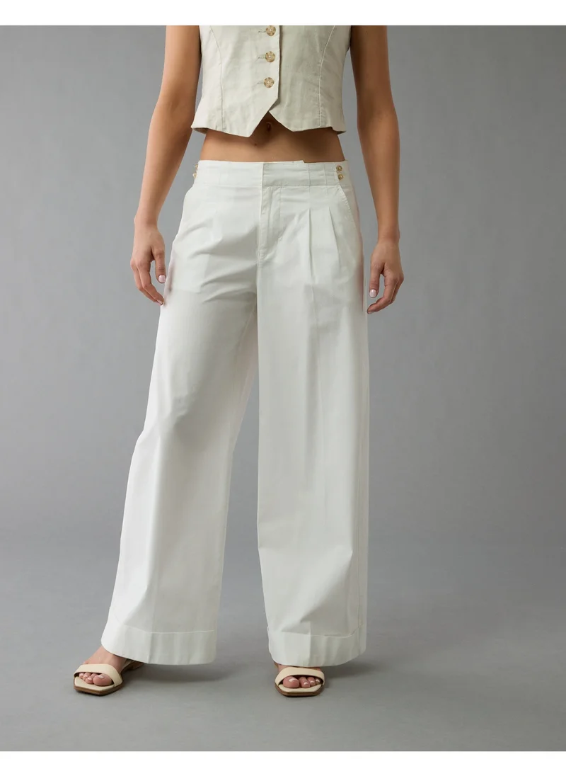 American Eagle AE Poplin Pull-On Pant