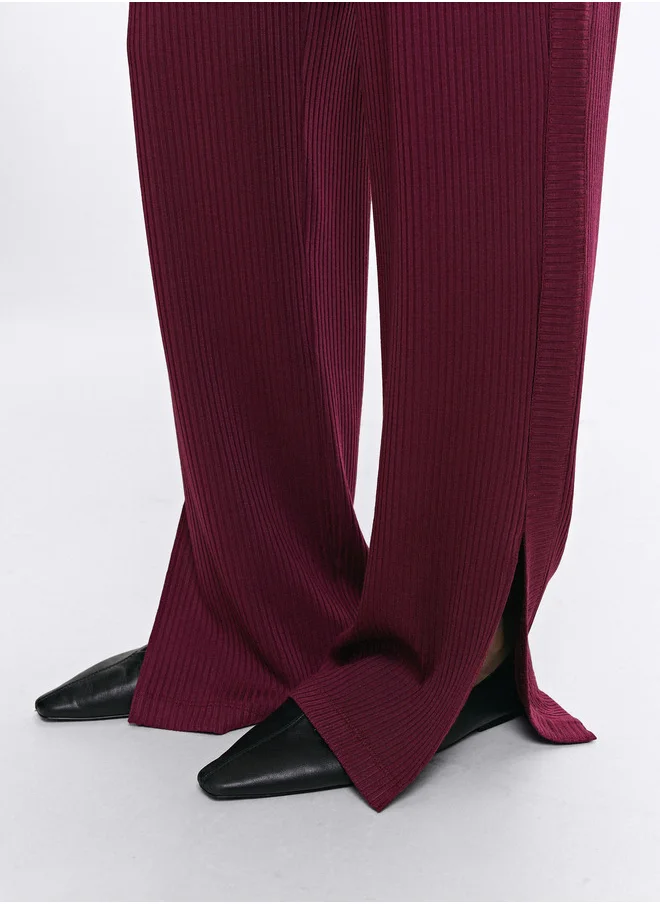 PARFOIS Trousers With Elastic Waistband