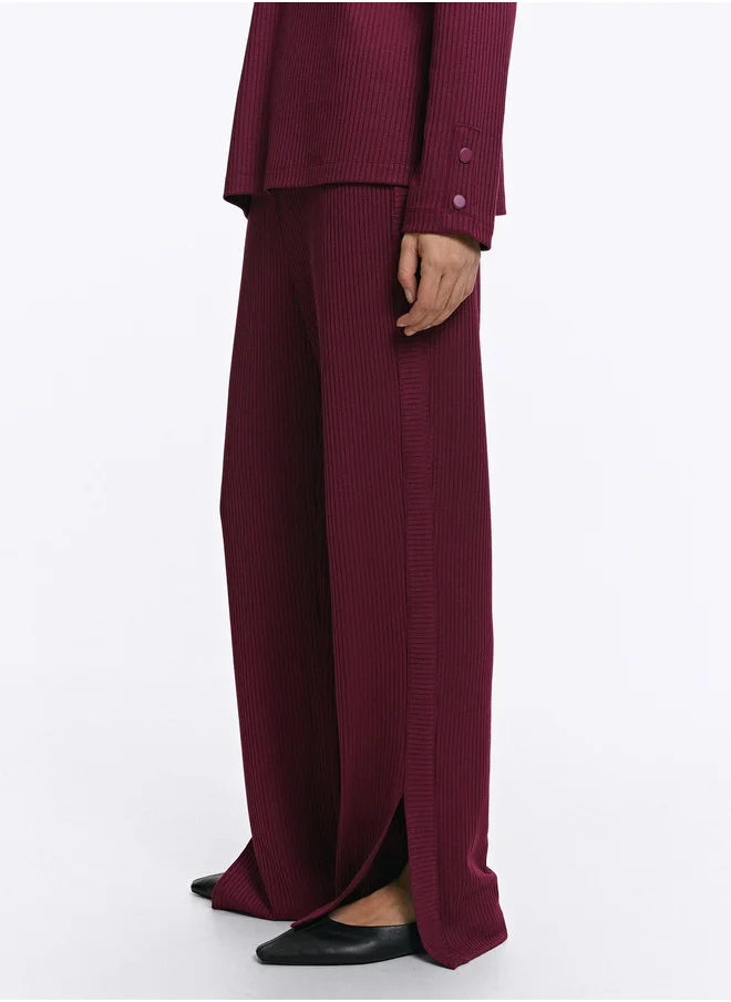 PARFOIS Trousers With Elastic Waistband