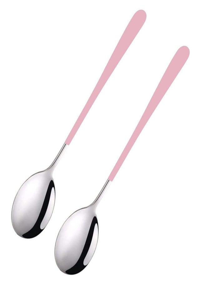 HomeAra Stainless Steel Soup Spoon Set - Elegant Cutlery Set for Soup, Dinner, and Kitchen - Premium Flatware Tableware for Home Dining - Image 1
