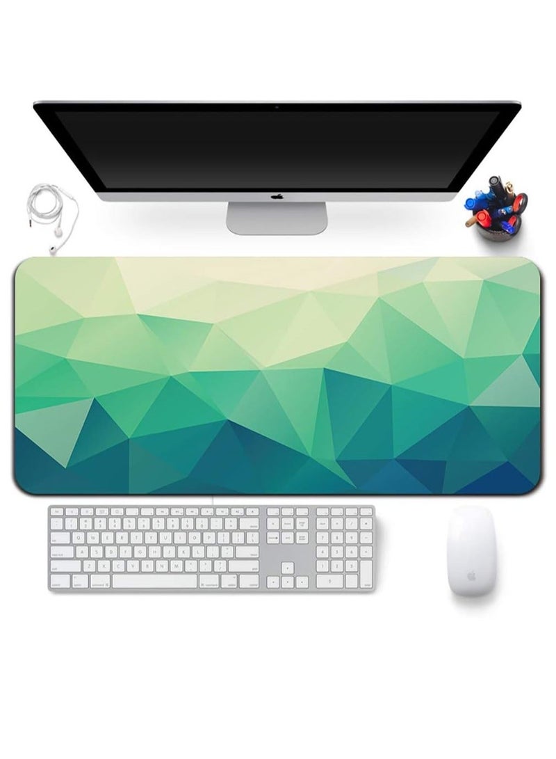 Geometric Pattern Mouse Pad – Gaming  Mat XL Size Anti Slip Base – Speed Edition – 3mm | 80 X 30 cm - Image 1