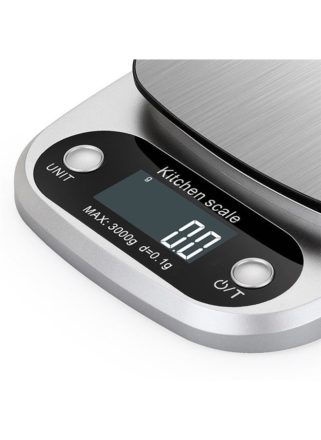 yongsheng Food Scale 3kg-0.1g Weight Grams, Digital Kitchen Scales and Ounces for Cooking, Baking-Food Kitchen Scale Digital Weight Grams and Oz，Professional Small Digital Kitchen Food Scales 3kg/0.1g for Weight Loss  - Image 2
