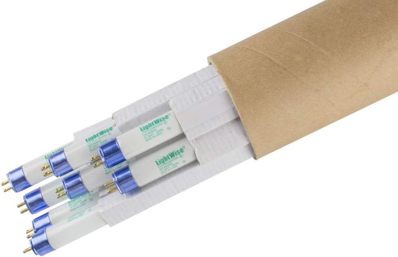 LightWise LWF54T5HO865 8pack 4 FT 6500K T5 HO Fluorescent Grow Light Bulbs (8, 6500k - Blue - Veg) - Image 4