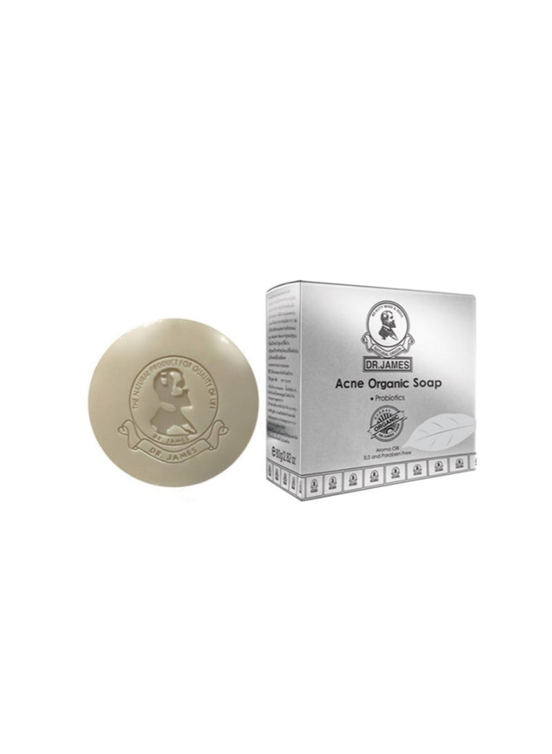 DR. JAMES dr james acne organic soap