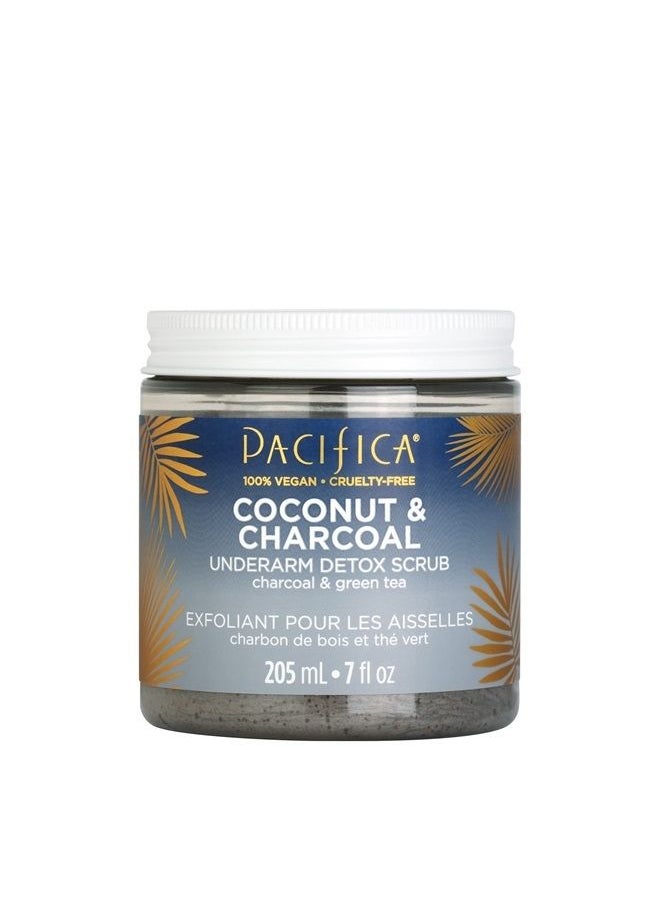 Pacifica - Beauty, Coconut and Charcoal Underarm Detox Scrub, For Natural Deodorant Users, Aluminum Free, Safe for Sensitive Skin, 100% Vegan and Cruelty Free + Clean Beauty - Image 1