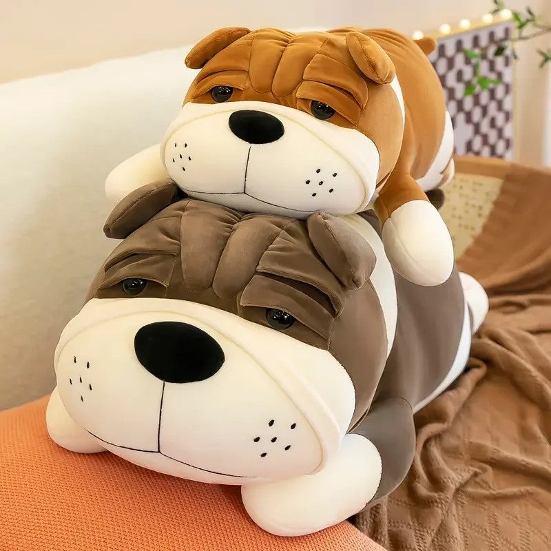 Y&D Low MOQ High Quality Lovely Plush Shar Pei Dog Toys  Stuffed Animals Big Head Dog Plushies - Image 5