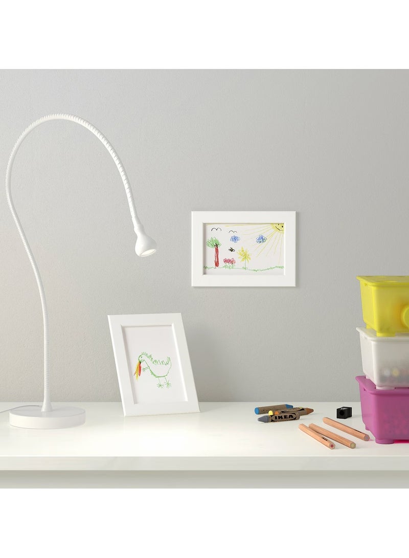 Wall And Table Top Photo Frame, Wall Hanging Picture Frame Used For Home And Office, White  - Image 3