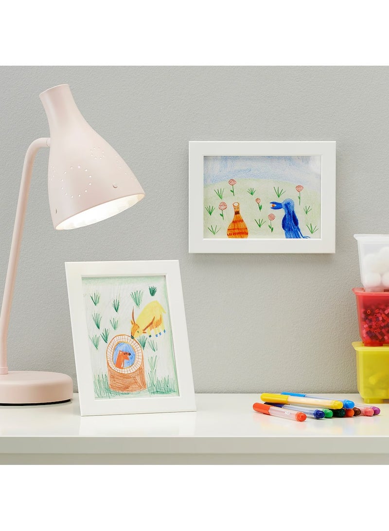 Wall And Table Top Photo Frame, Wall Hanging Picture Frame Used For Home And Office, White  - Image 5