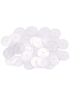 50Pcs Clear Disc Pads To Stabilize Earrings, Plastic Discs For Earring Backs And Jewelry Crafts - pzsku/Z8CD931DA1F834442051FZ/45/_/1734348130/28468d6f-e406-435f-af29-21e3c1877343