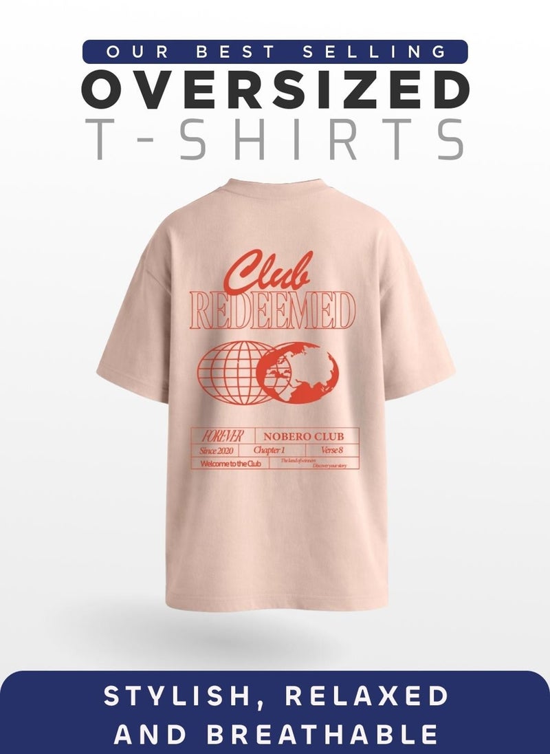 NOBERO Men Oversized Printed T-shirt - Image 3