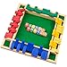 Oumoda 14 inches Shut The Box Dice Game 24 Player Upgraded 12 Numbers Wooden Board Table Math Games for Adults and Kids 12 Dices Classics Tabletop Version Games for ClassroomHomeParty or Pub - Image 2
