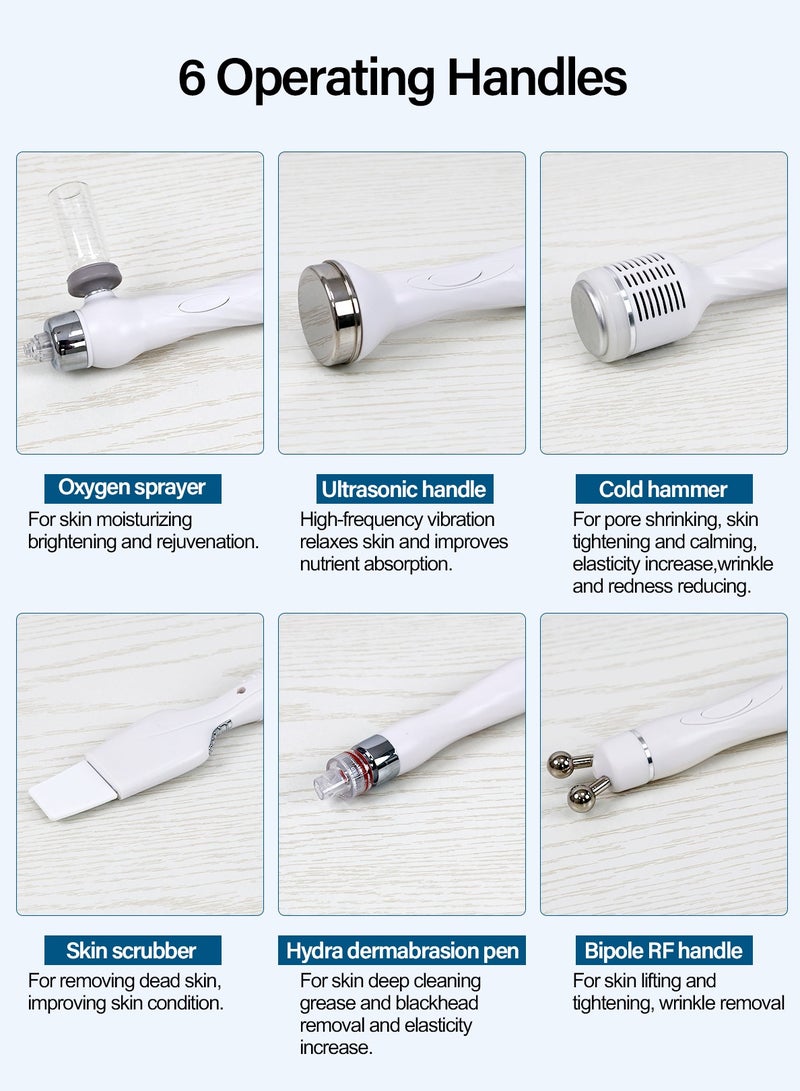 ميشيدا جهاز وجه هيدروجين وأوكسجين 6 في 1 لتنظيف البشرة وجمال الوجه - Image 4