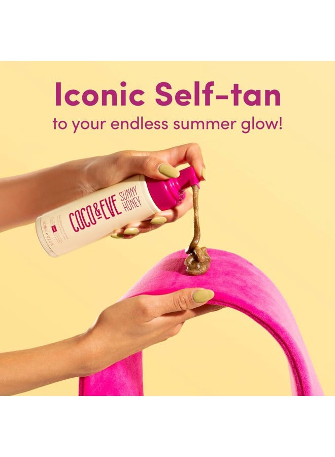 COCO & EVE Back Tan Applicator. Soft Velvet Self Tanning Back Applicator for a Natural Streak Free Sunless Tan.  - Image 3