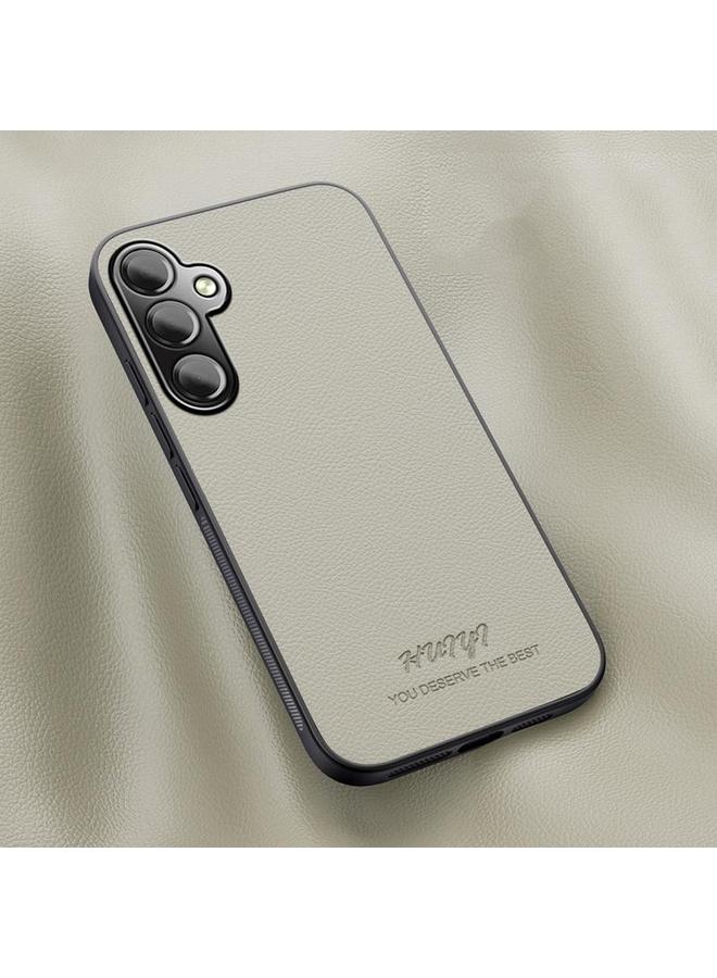 اس-توب جراب هاتف مغناطيسي من الجلد من HUIYI لهاتف Samsung Galaxy A14 4G / 5G - Image 1