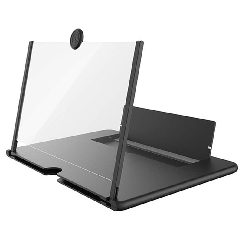 CESHTA 8" Screen Magnifier for Mobile – 3D HD Cell Phone Magnifying Projector Screen Enlarger for Movies, Videos, and Gaming–Foldable Phone Stand with Screen Amplifier–Supports All Smartphones - Image 4