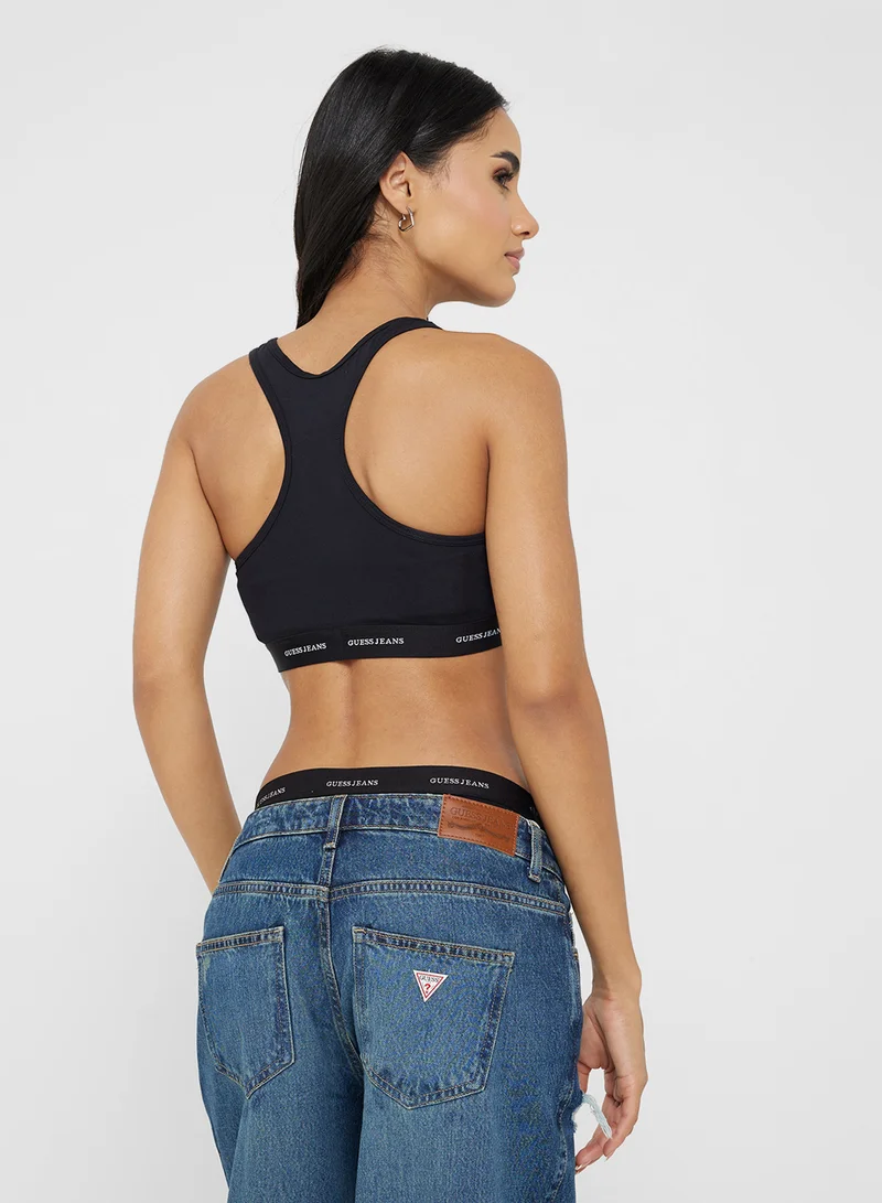 جيس جينز Logo Band Detail Bralette