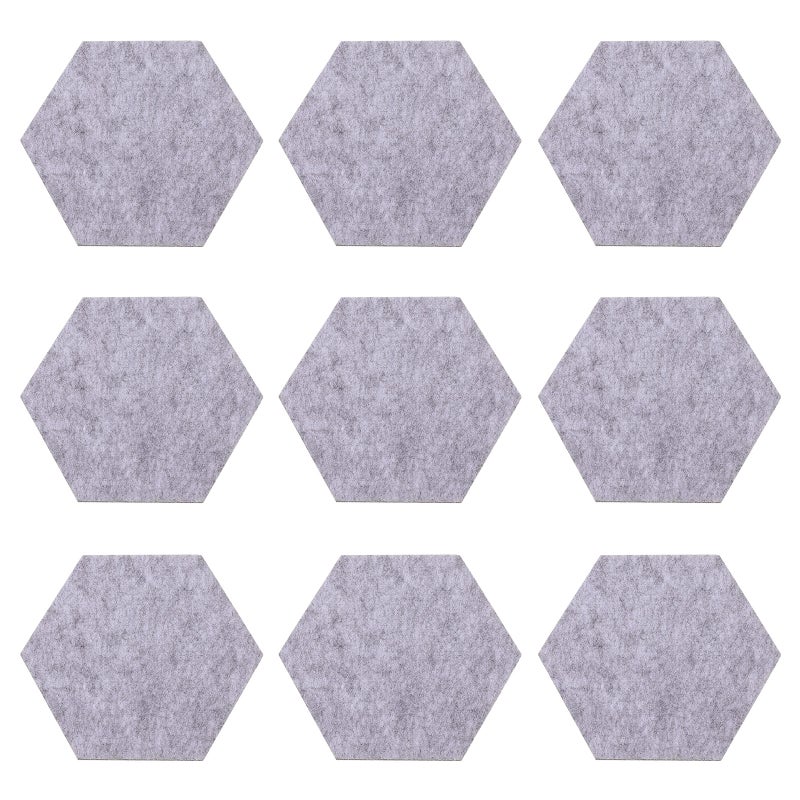 Pcs Message Board Felt Hexagon Wall Board Self-adhesive Wall Memo Board - Image 1