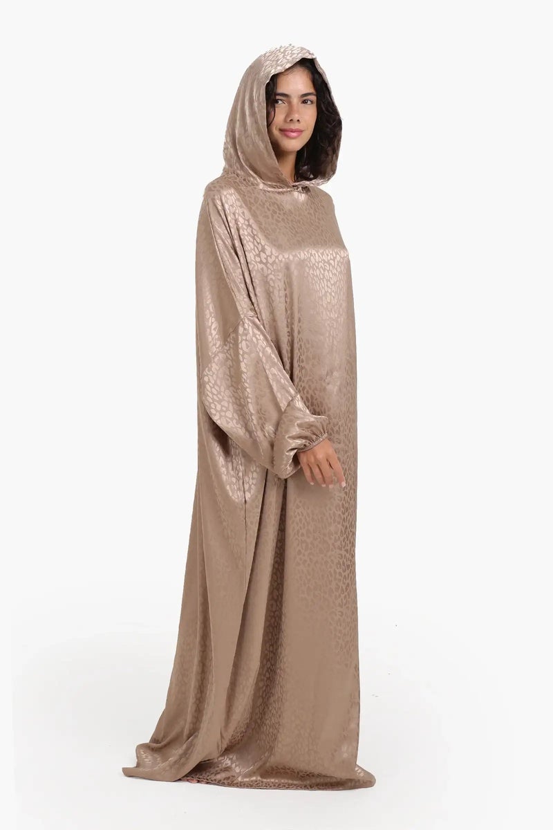 Carina Satin Self Pattern Prayer Isdal - Image 2